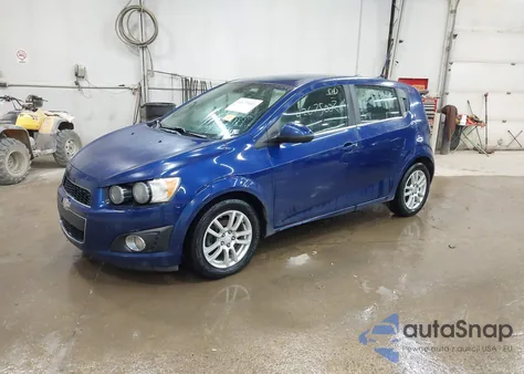 2013 Chevrolet Sonic Lt из США, поврежденный, VIN 1G1JD6SH6D4176685